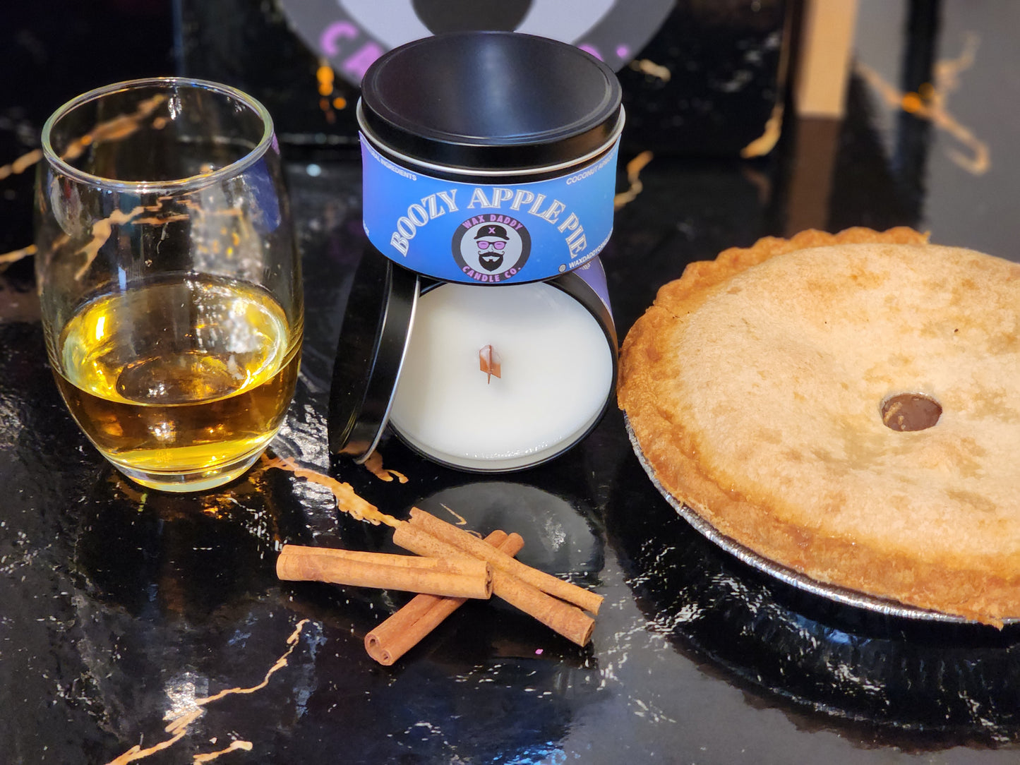 Boozy Apple Pie